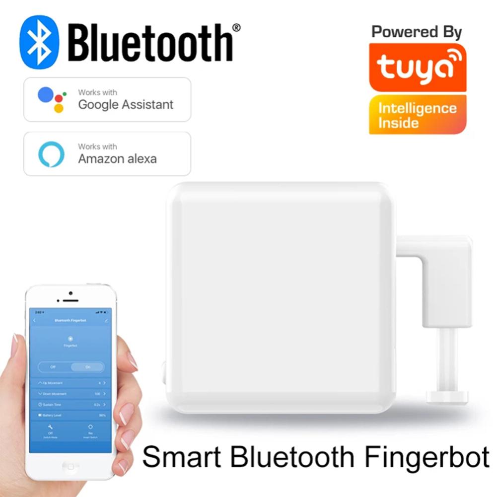 Aubess Tuya Smart Bluetooth Fingerbot Switch Button Pusher Умный домашний робот Smart Life Пульт дистанционного управления, Alexa Google Assistant