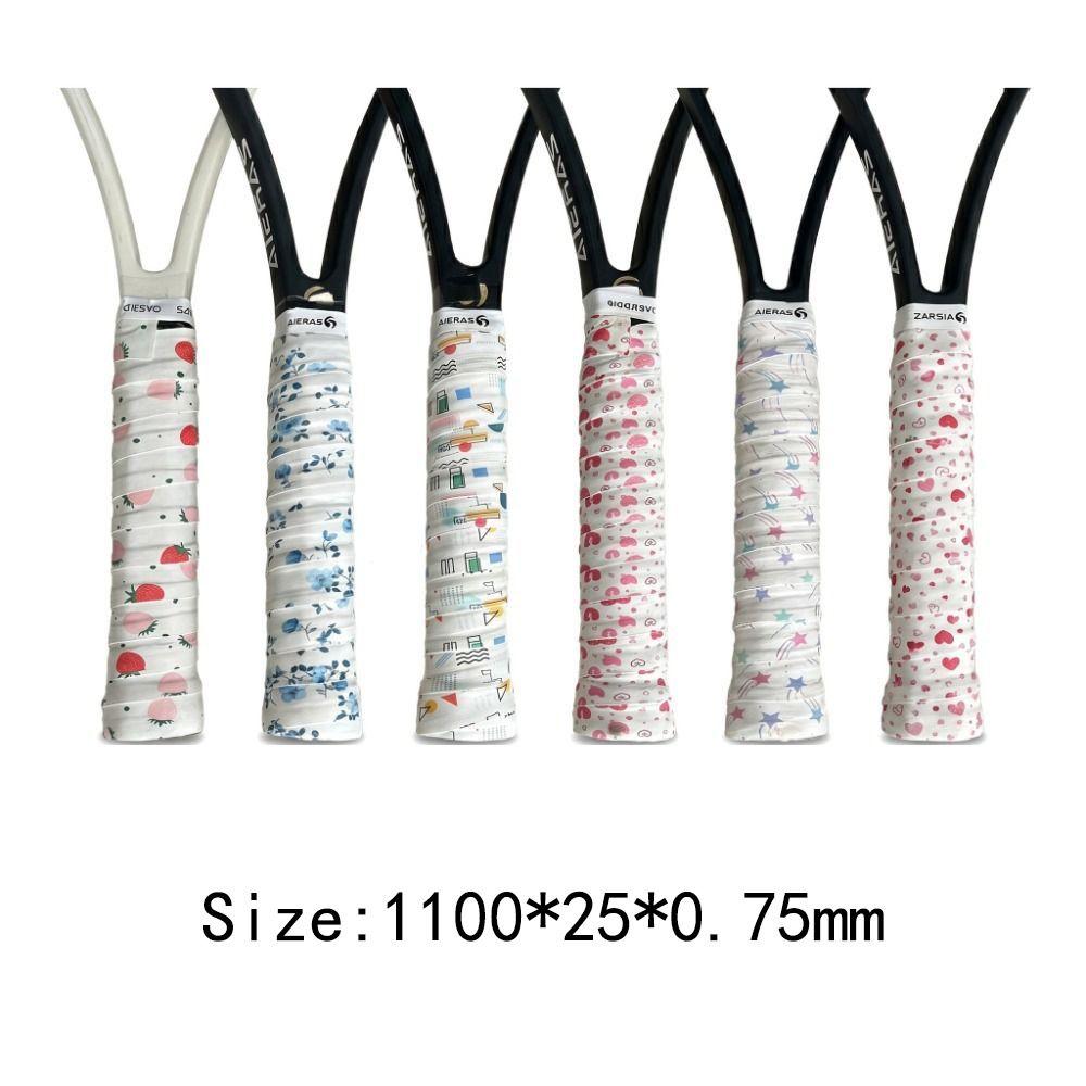 3D Printed Surface Tennis Badminton Grip Tape Quickly Self-adhesive Grip Daily Training