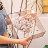 Custom Portable Transparent Acrylic Flower Gift Box