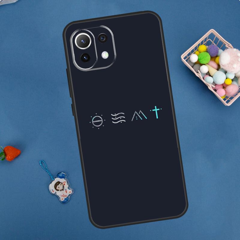 Чехол с цитатой из Библии для Xiaomi 14T Pro 13T 11T 12T 13 14 15 Ultra POCO X7 Pro X3 X5 X6 F5 F6 M6 Pro