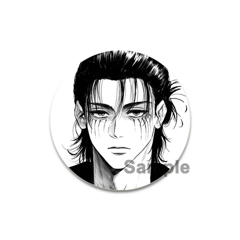 32/44/58 мм Эрен Йегер значки булавка ручная работа брошь для одежды мультфильм косплей значок украшение на рюкзак ювелирные изделия подарок