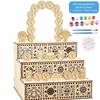 Wooden Wooden Shadow Box Shadow Box Design Ofrenda Altar Display  Memorial Decorations