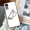 Мультяшный чехол-пенал с уткой для Xiaomi Redmi Note 11 8 9 10 12 Pro 12S 11S 10S 9S Redmi 12 9C 10C 12C 13C