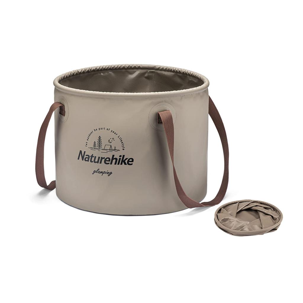 Ведро Naturehike, Кемпинговое ведро, На открытом воздухе, Складное, Компактное, Ведро-раковина, Ультралегкое, 10 л, 20 л, Водонепроницаемое, Отдельно стоящее, Аксессуары,
