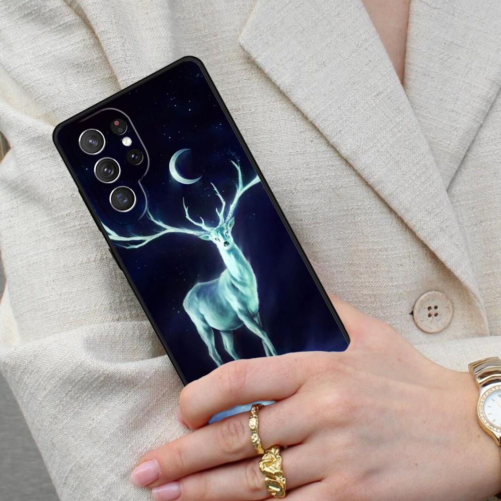Чехол для телефона с изображением оленя для Samsung Galaxy S26 Ultra S25 S24 S23 S22 S21 S20 Note10