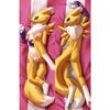 Renamon Dakimakura Аниме Японский Otaku Waifu Life Обнимающий чехол для подушки Otaku Подушка Чехол для подушки Постельное белье Подушки Декор