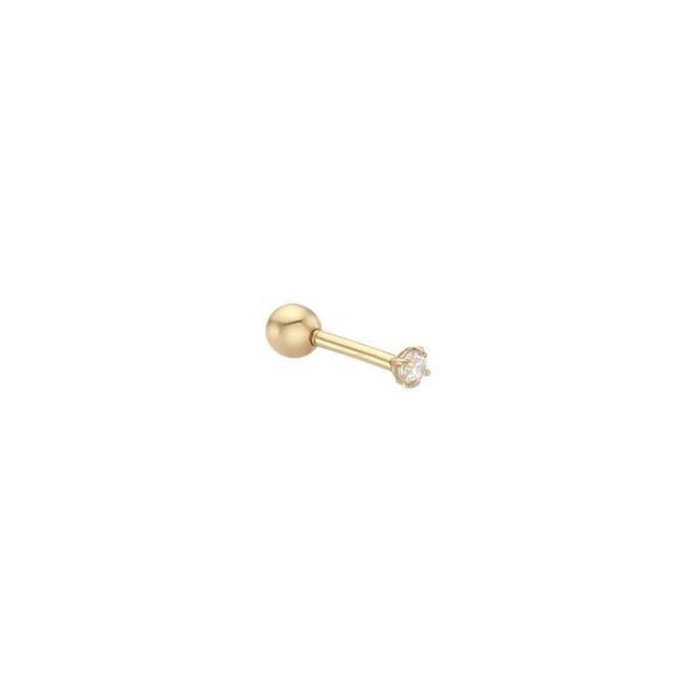 LLOYD Birthstone Cubic 14k Piercing LPFC1022G