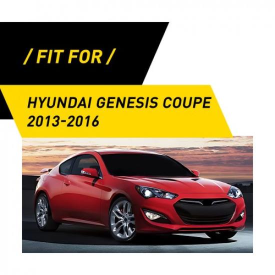 Left&Right Interior Door Handle Cover Bezel Trim For Hyundai Genesis Coupe 13-16