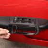 Для Hummer H3 2005-2009 Рамка кнопки стеклоподъемника из нержавеющей стали и углеволокна, декоративная наклейка, аксессуары для интерьера автомобиля