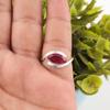 Pink Rubellite Gemstone 925 Sterling Silver Jewelry Handmade Ring Gift For Women RR-60-1