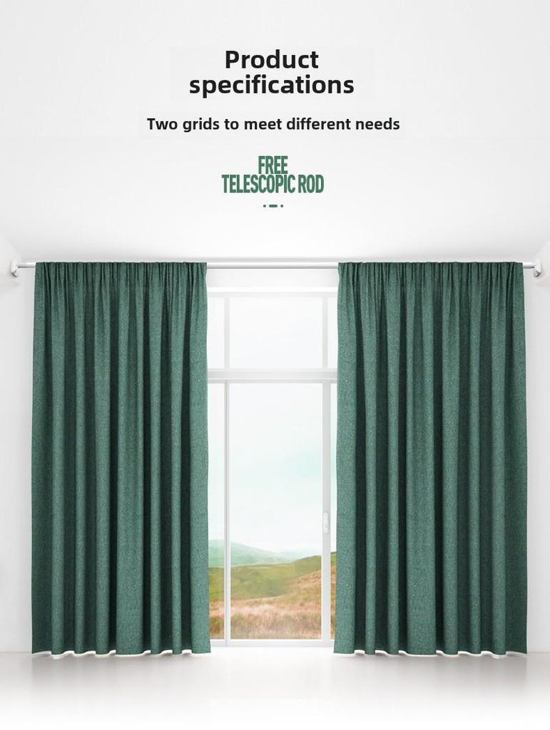 Телескопическая штанга без сверления: Простая в установке сушилка для белья и карниз для штор в спальню, вешалка, душевая и дверная штора, поддержка для гардероба