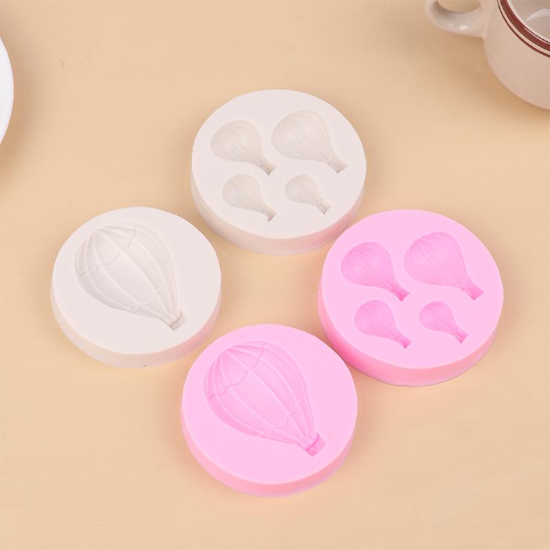 1Pc Hot Air Balloon Silicone Mold DIY Fondant Cake Decoration Tool Chocolate Fudge Mold Sugarcraft Bakeware Kitchen Tool