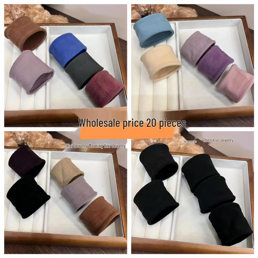 Бесшовная резинка для волос высокой эластичности - Аксессуар для волос без повреждений для высоких хвостов