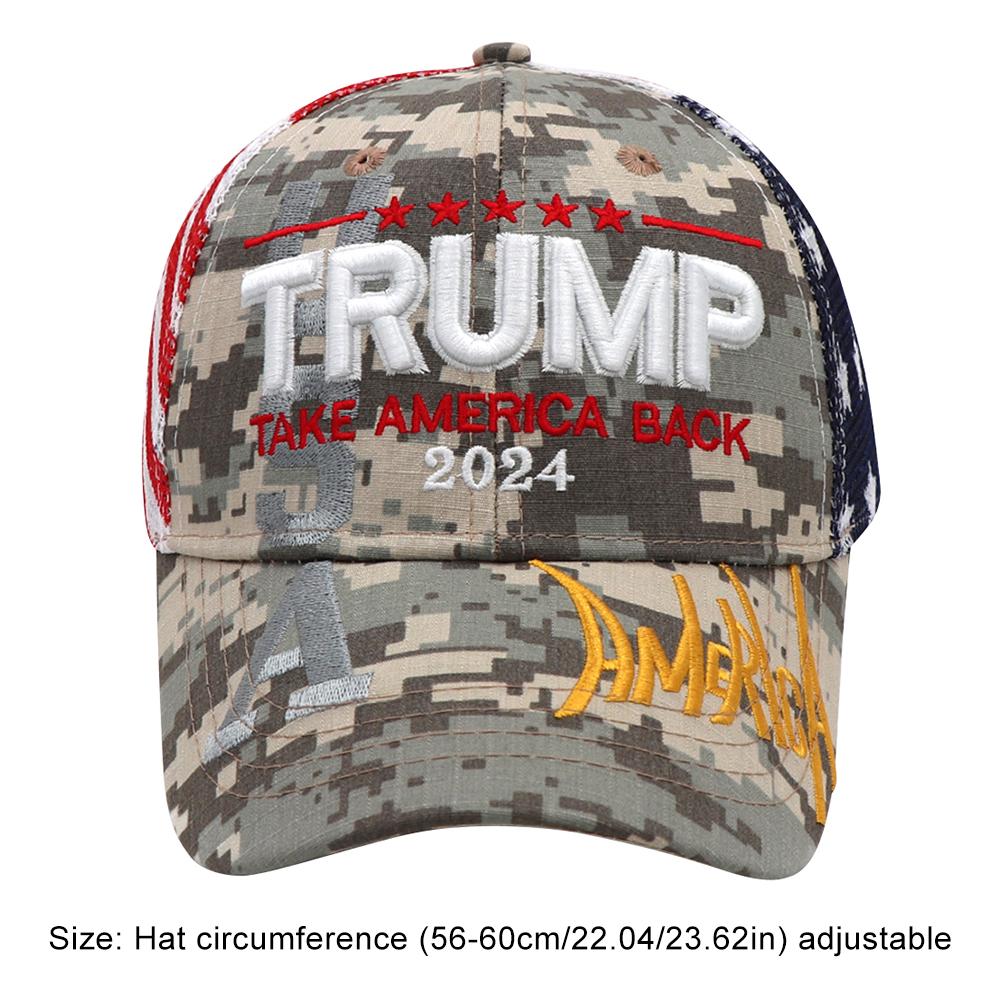 Кепки для гольфа Trump 2024 года, кепки Keep America Great Mesh Trucker, модные спортивные кепки с 3D-вышивкой, регулируемые для мужчин и женщин