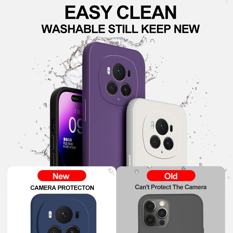 Для Honor Magic 6 Pro Чехол Роскошный жидкий силиконовый чехол для телефона Чехол для Huawei Honor Magic6 Magic 6 Pro 6Pro Magic6Pro 5G Чехол