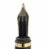 Отличная перьевая ручка MONTBLANC Noblesse Колпачкового типа черная 18K мужская Б/У