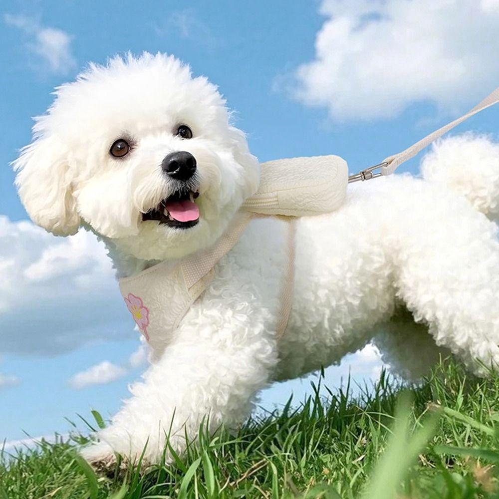 Adjustable Cat Dog Harness Breathable Dog Undershirt Chest Strap  for Medium Large Dog