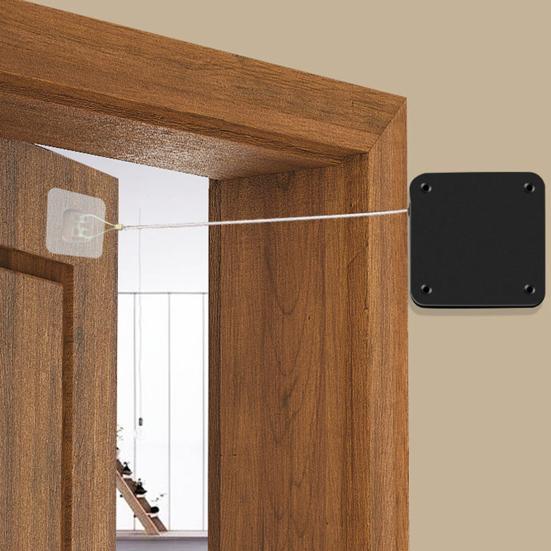 1 комплект дверной доводчик без перфоратора 500 г/800/1000 г натяжные ящики на шнурке кронштейн для дверного доводчика товары для дома