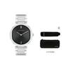 CALVIN KLEIN Wrist Watches Quartz Movement Steel Strap Black Dial Women's Watch (Unisex) European US Watches 25200249
