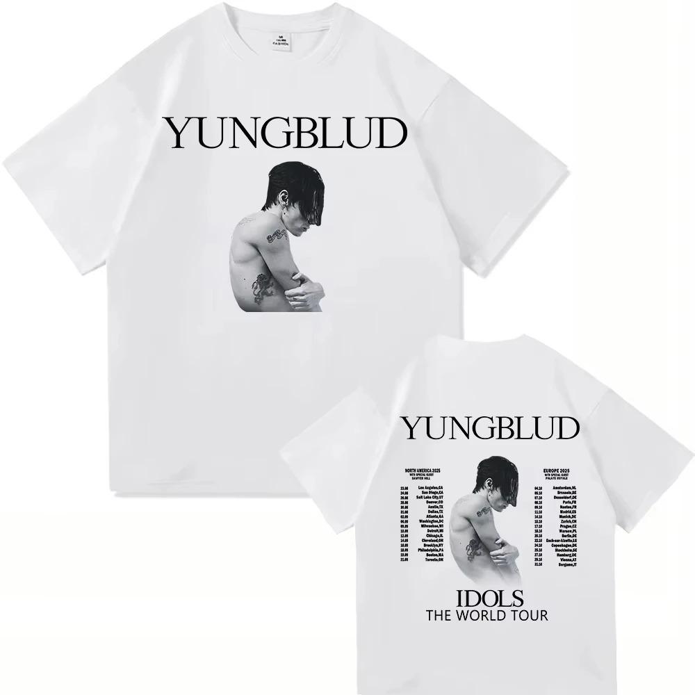 Yungblud Idols 2025 World Tour Wings TShirt Unisex New Fashion Hip Hop Aesthetic High Quality Cool Women And Unisex Tshirt