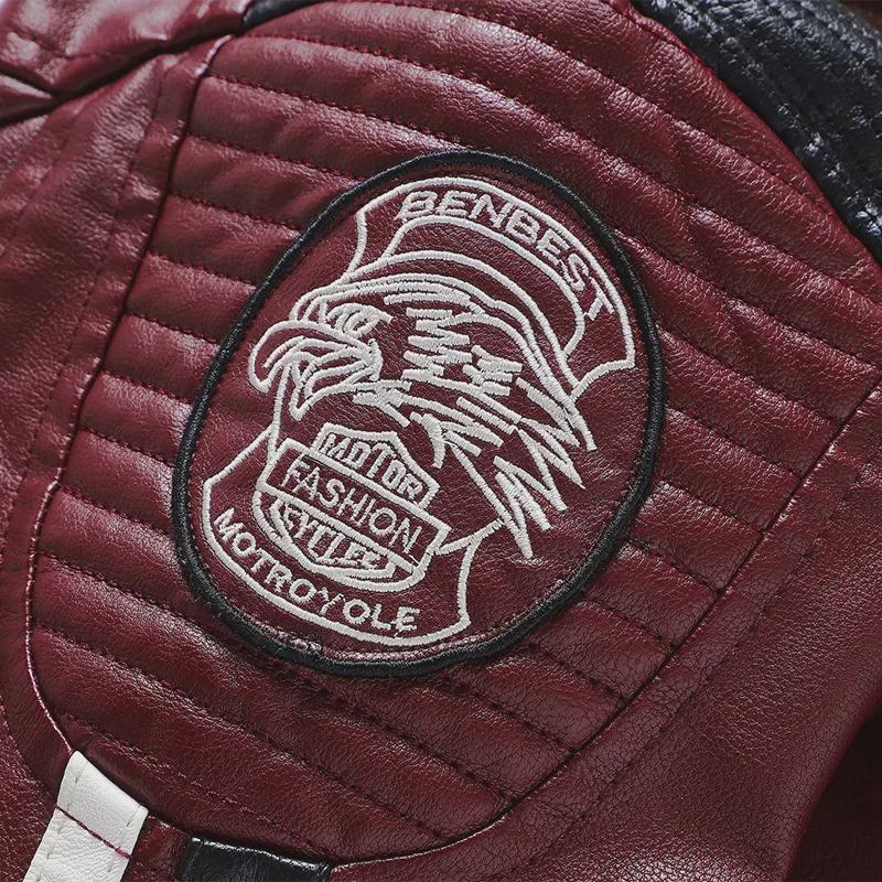 Мужская мягкая и теплая куртка из искусственной кожи для мотоцикла – возможен индивидуальный логотип