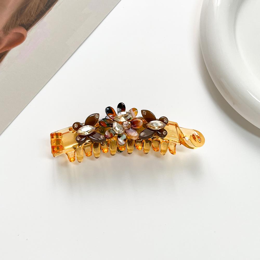 Заколка-банан с зубцами, вертикальная заколка, шпилька для волос «конский хвост», ацетатная заколка-бантик, зубчатая дисковая заколка, заколка-цветок.