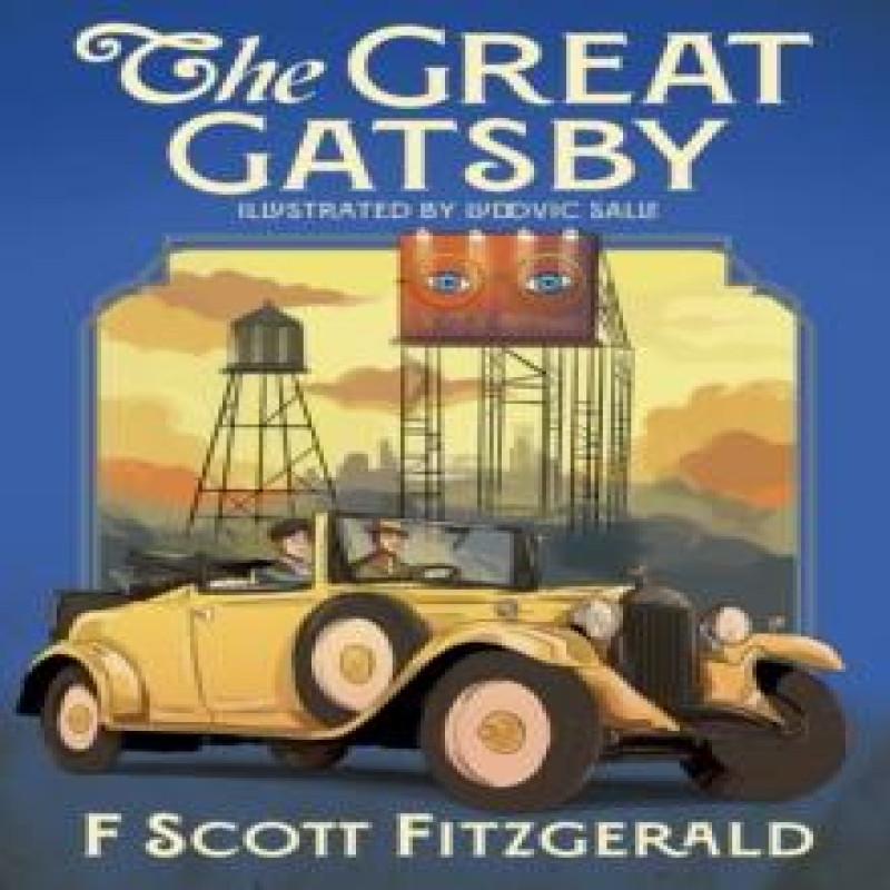 The Great Gatsby by F. Scott Fitzgerald Hardback Book 9781398839113