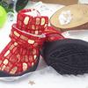 4Pcs Dog Sneakers Stone Pattern Bronzing Design Wear-resistant Universal Pet Dog Sports Shoes Pet Product