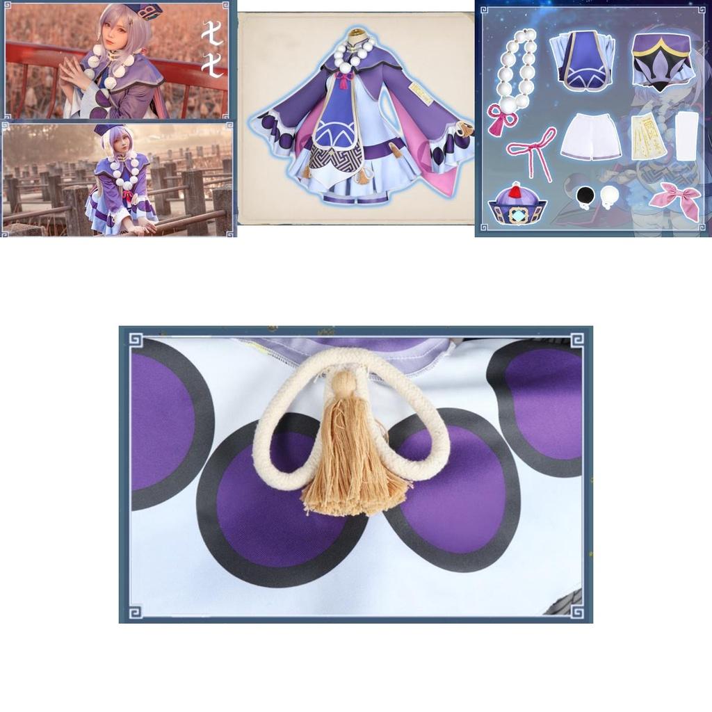 Хэллоуин Косплей Костюм Аксессуары Геншин Импакт Цици