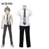 Аниме Super Danganronpa 2 Hajime Hinata, униформа, карнавальный костюм для мужчин, Хэллоуин Dangan Ronpa Hajime Hinata