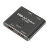 Переключатель HD Multimedia Interface Алюминиевый сплав 2 порта 8K 48 Гбит/с HD Multimedia Interface 2.1