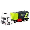 1/30 City Garbage Truck Car Model Simulation Garbage Sorting Sanitation Road Cleaning Sweeper Vehicles Car Model Kids Toys Gifts