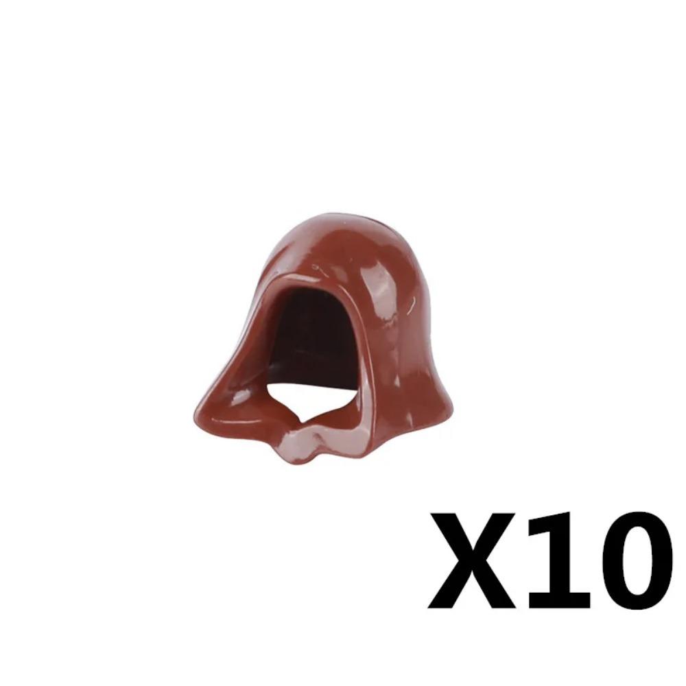 MOC Medieval Soldier Building Blocks King Beard Military Helmet Scarf Goggles Belt Cowboy Hat Duck Cap Mini Toys Brick Gift K042