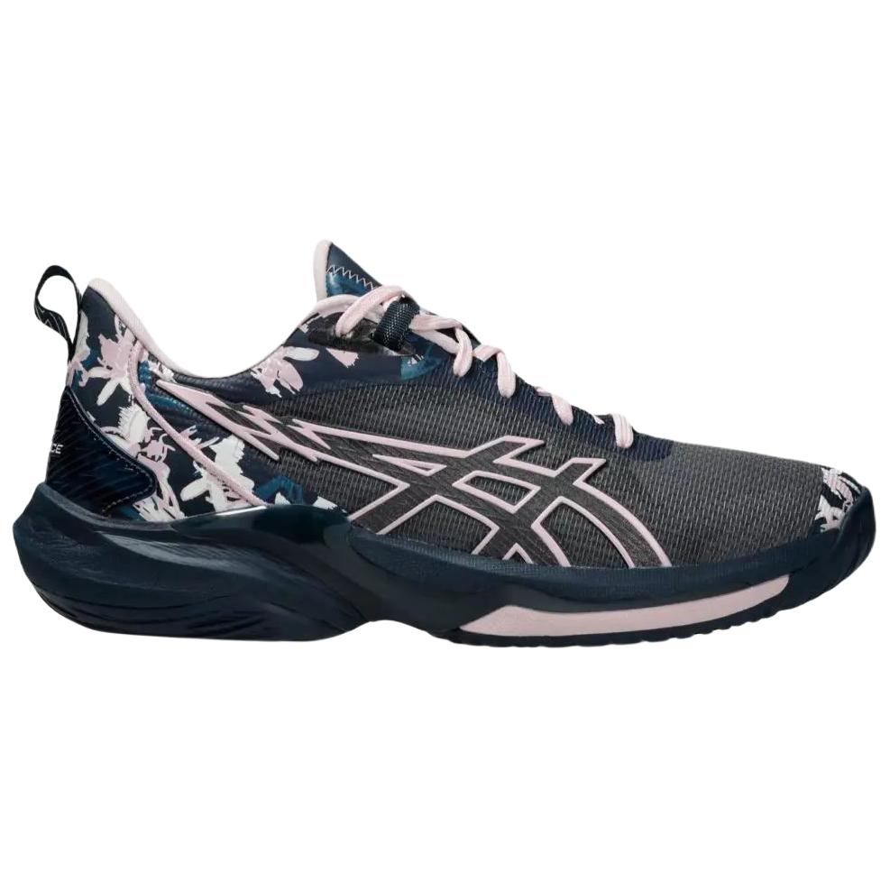 Asics Баскетбольные кроссовки Swiftace Унисекс Черный Синий Розовый 1063A142-400