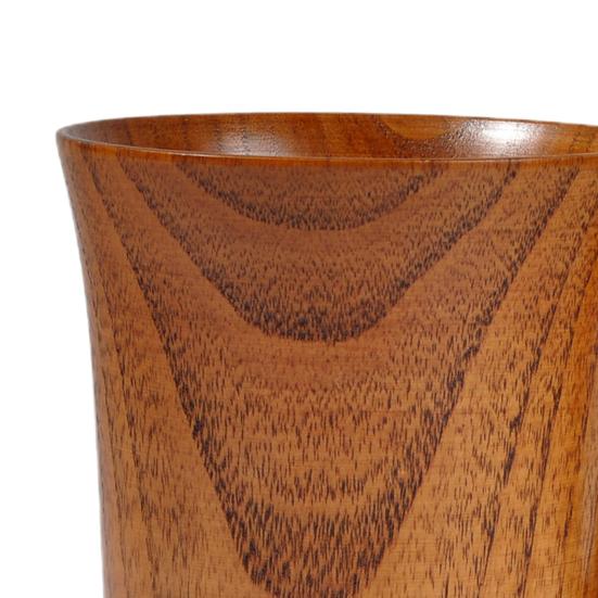 Посуда для напитков, 280 мл, чашка для пива, японский стиль, модная кружка из натурального дерева мармелад, чай, молоко