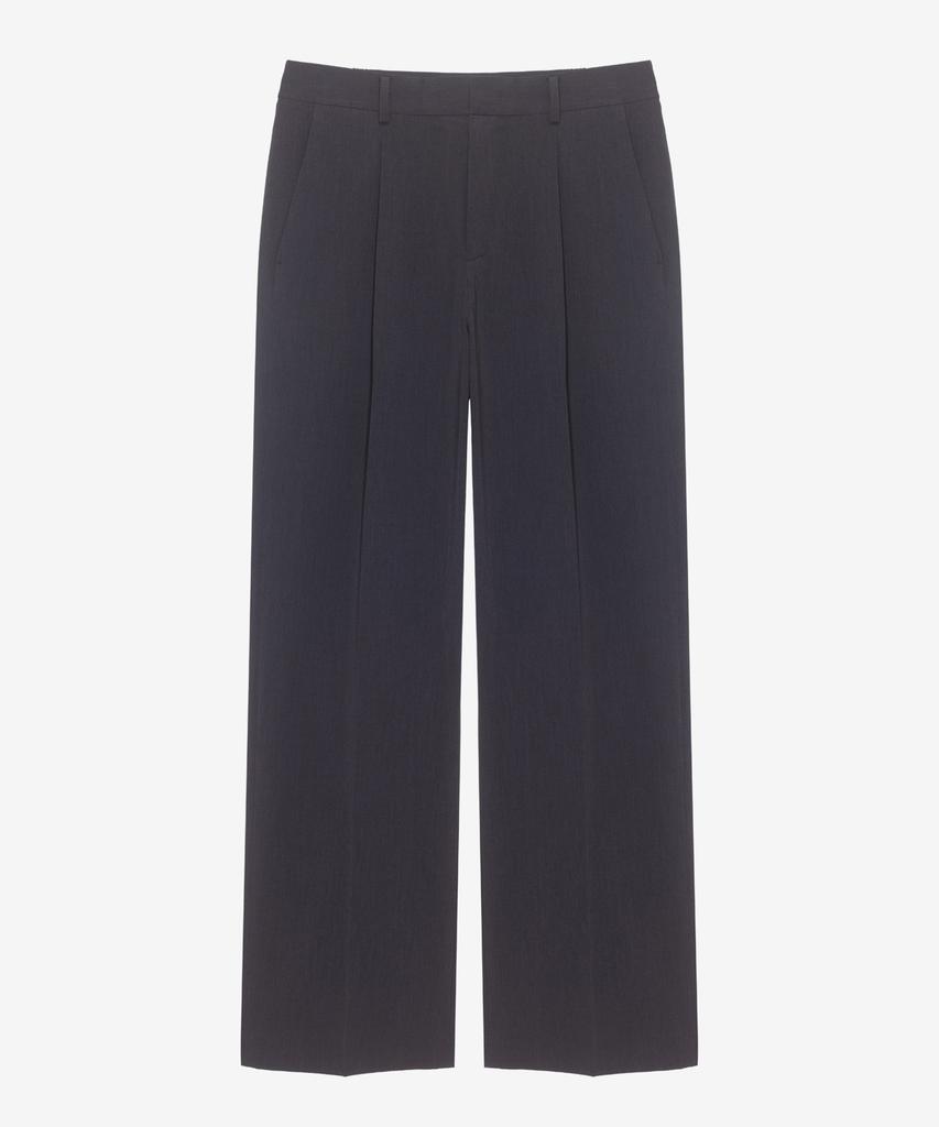 MINDBRIDGE Do Good_Wide Single-Pleat Elastic Slacks - 2 Colors