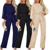 Womens Bandage Beach Holiday Long Playsuit Elegant Casual Beach Party Jumpsuit Pants Work Bandage Jumpsuit