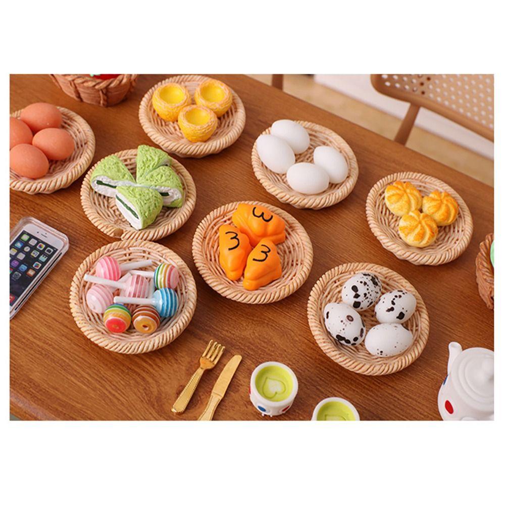 Красочные кукольные домики Мини Еда Реалистичные Кукольные Домики Декор Аксессуары для 1:6/1:12 кукол