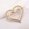 1Pc Creative Personalized Love Brooch Korean Edition Fashion Pin Sweet and Cute Jewelry Accessories Party Birthday Festival Gift