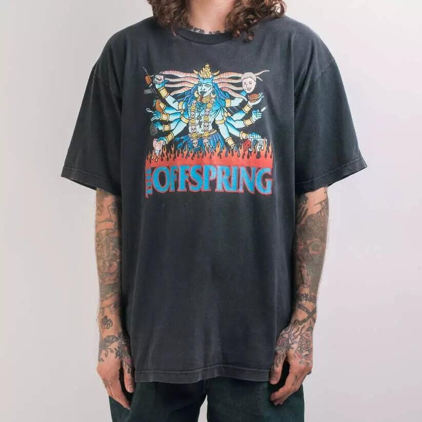 Rare 90’s The Offspring Tshirt Basic Black Graphic Unisex Tshirt All Size S-5XL