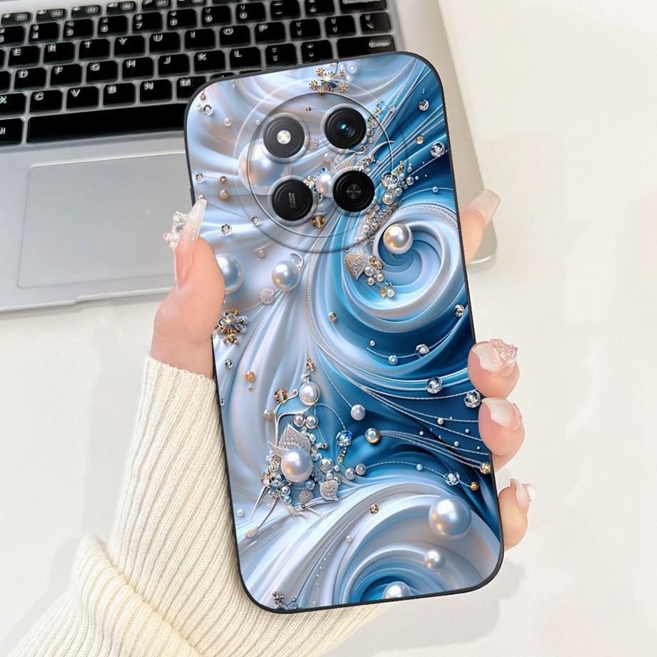 Чехол для телефона Honor Magic 7 Lite 7 Pro Magic7 Задняя крышка Magic 5 Lite 6 Lite Мягкий жидкий силикон Funda Милые мультяшные животные