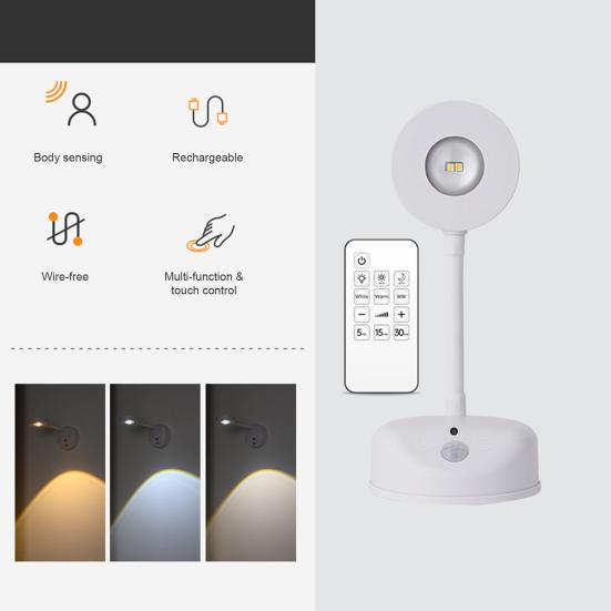 Подсветка для картин с 3 режимами цвета, дистанционным управлением, регулировкой яркости, на батарейках, перезаряжаемая