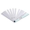 0.02 to 1.0mm Feeler Gauge 17 Blades Metric Feeler Gauge  Industrial Clearance Inspection