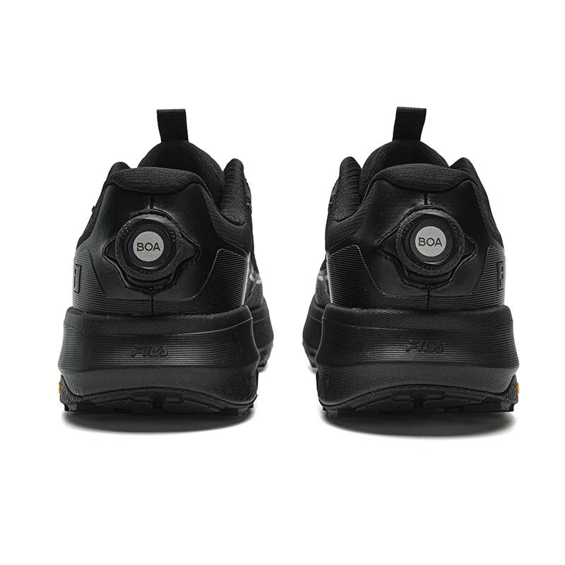 Fila BOA EXPLORER 3 Амортизация Нескользящие Износостойкие Покрытие Легкие Низкие Уличная Обувь Мужские Черный A12M621201FBK