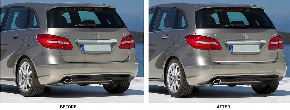 Mercedes B Class W242 W246 - CHROME Tailgate Trim
