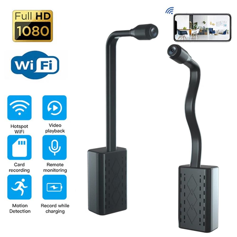 Мини WiFi камера видеонаблюдения HD 1080P удаленный мониторинг домашняя беспроводная IP камера циклическая запись камера безопасности наружная внутренняя камера