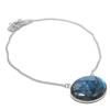 Labradorite Gemstone 925 Sterling Silver Jewelry Necklace 18"