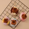 Donut Kapibala Creative Cute Plush Doll Keychain Bag Pendant