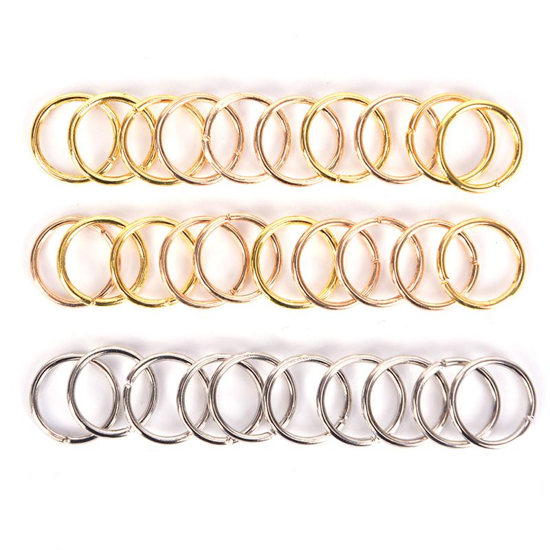 100 шт./компл., портативные аксессуары для наращивания волос, универсальные бусины для дредов, плетение волос