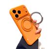 Простой и практичный чехол для мобильного телефона iPhone17Pro, акриловый, высокой четкости, с вращающимся магнитным креплением, защитный чехол для Apple 16